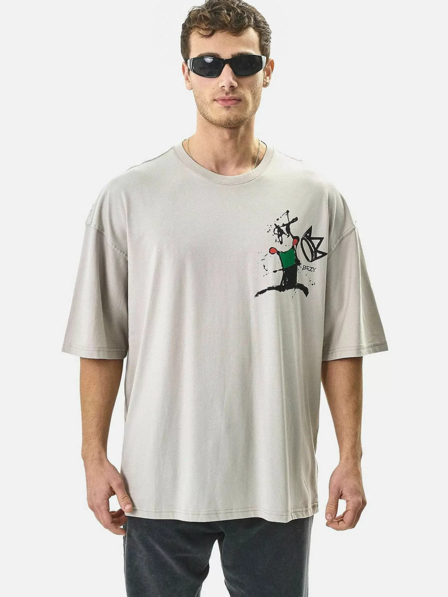 Brodie Light Grey T-Shirt