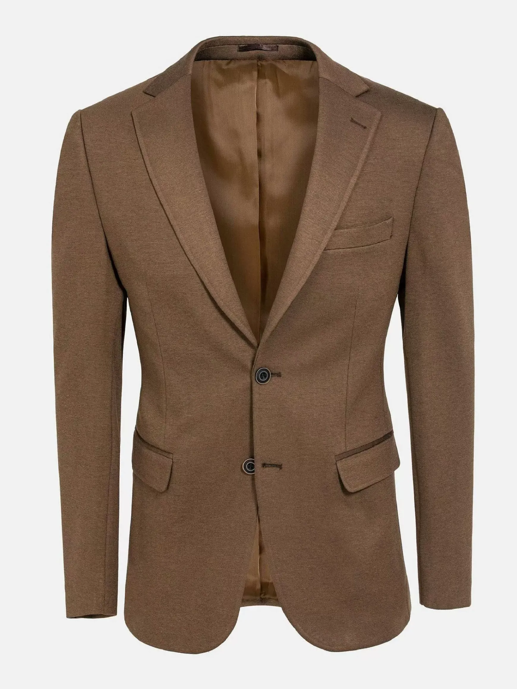 Crouse Wide Lapel Brown Colbert
