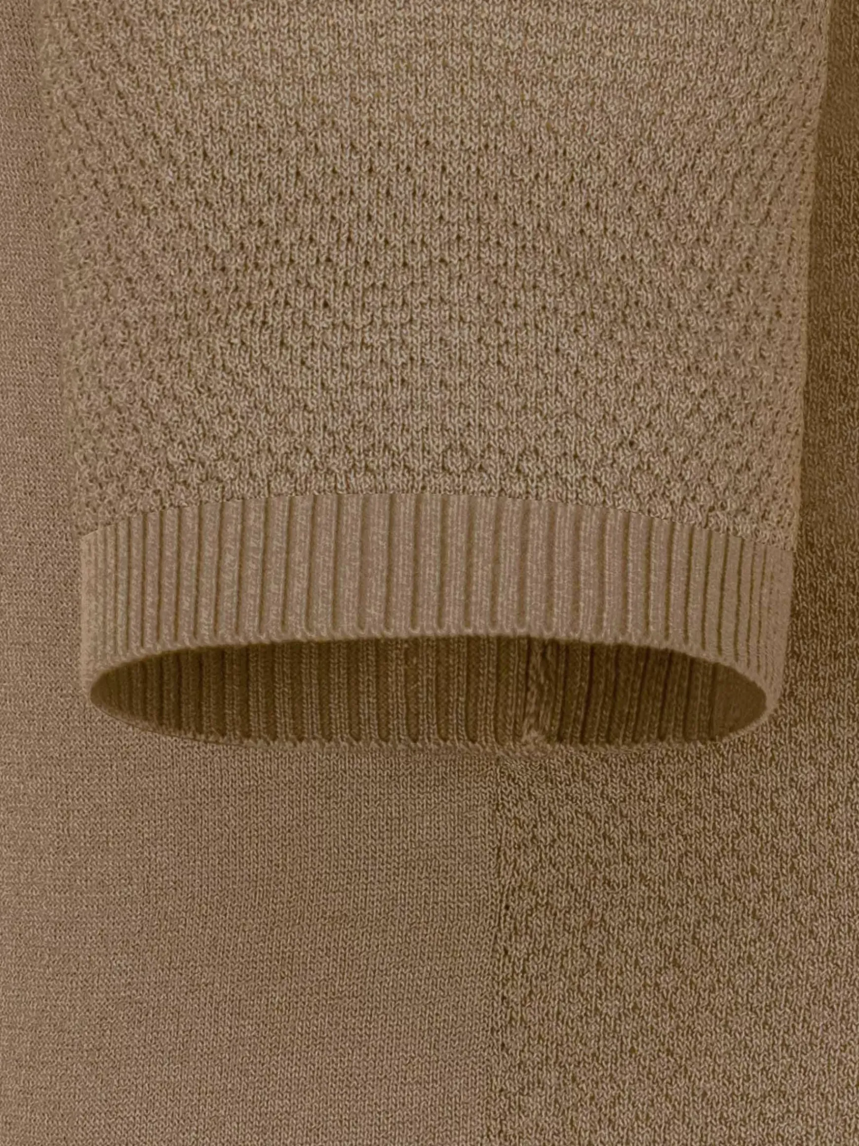 Henry Pique Knit Brown Polo