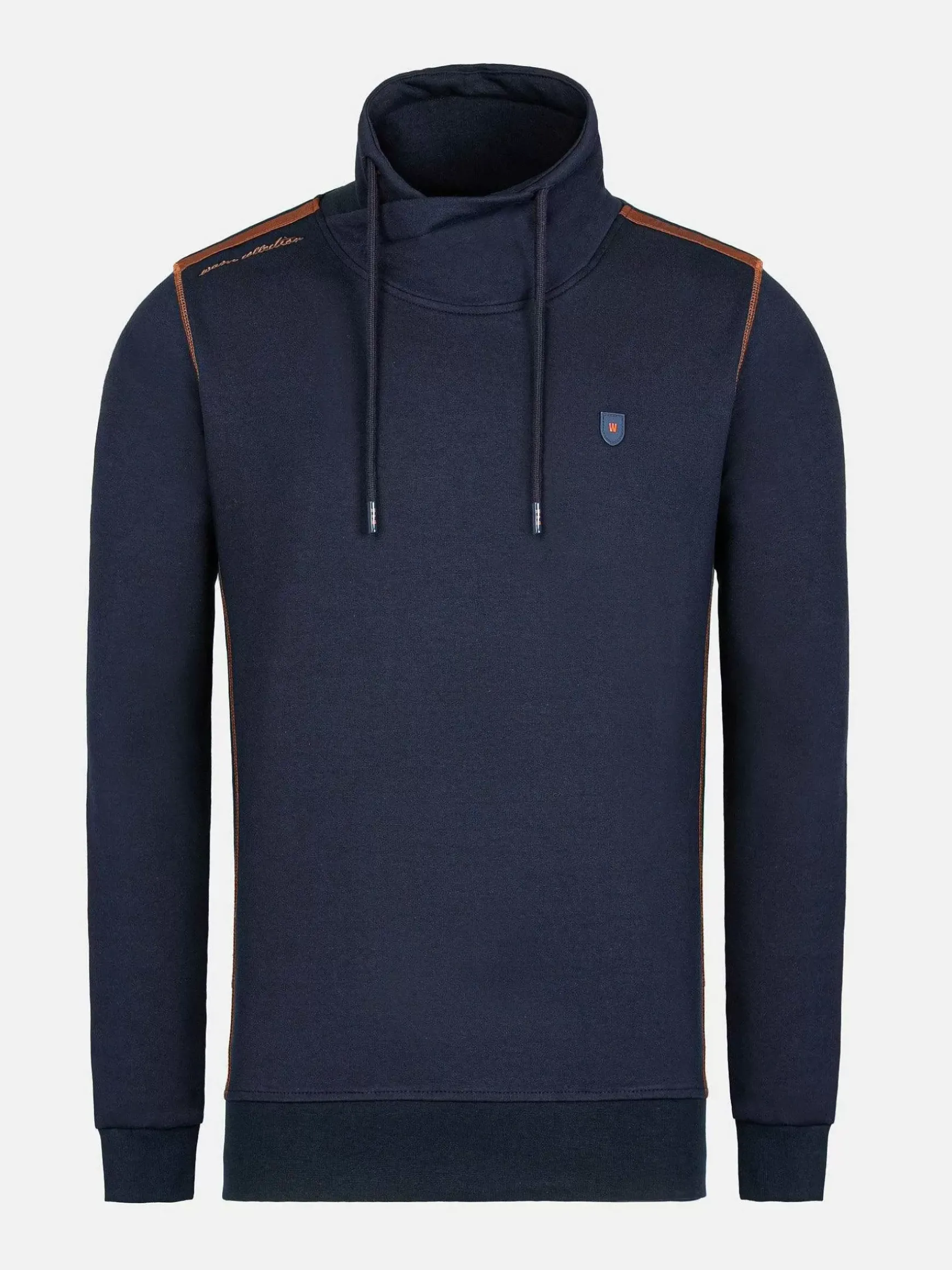 Horizon Turtleneck Navy Sweater