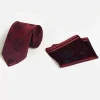 Liam Dark Red Stropdas