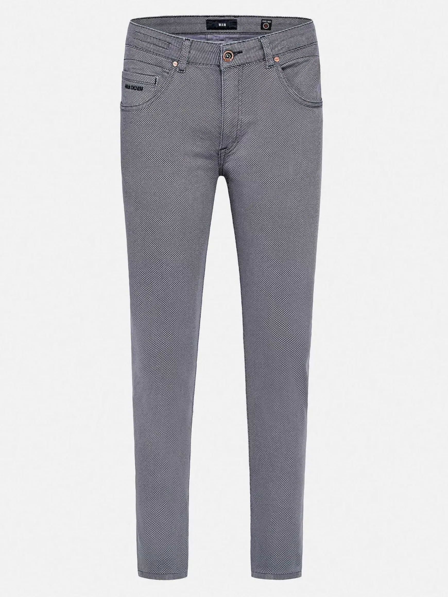 Moraine Mini Check Anthracite Jeans