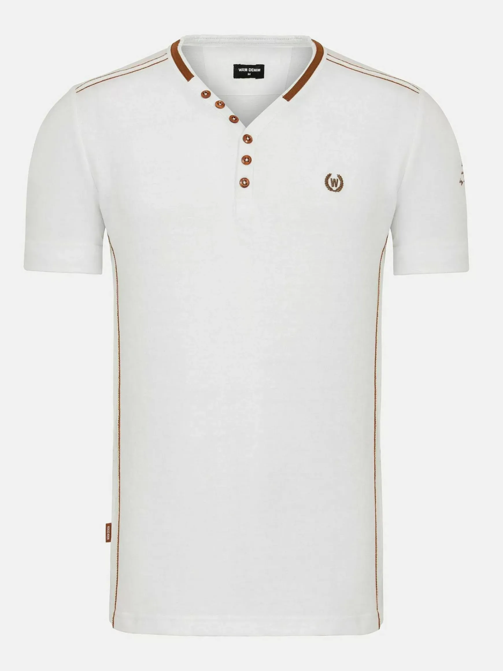 Morpheus Slim Fit Stretched White T-Shirt