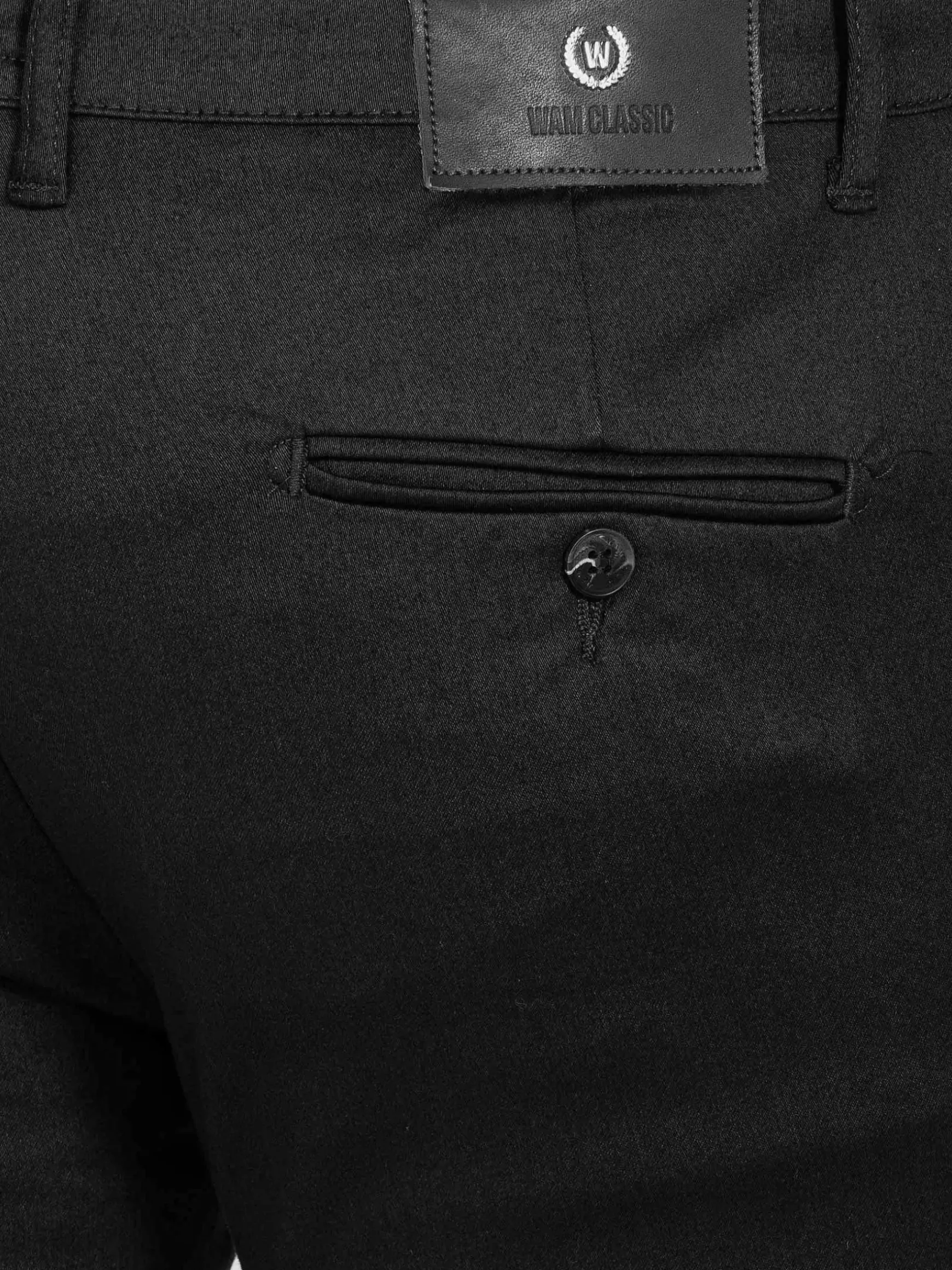 Moyale Stretch Washed Black Chino