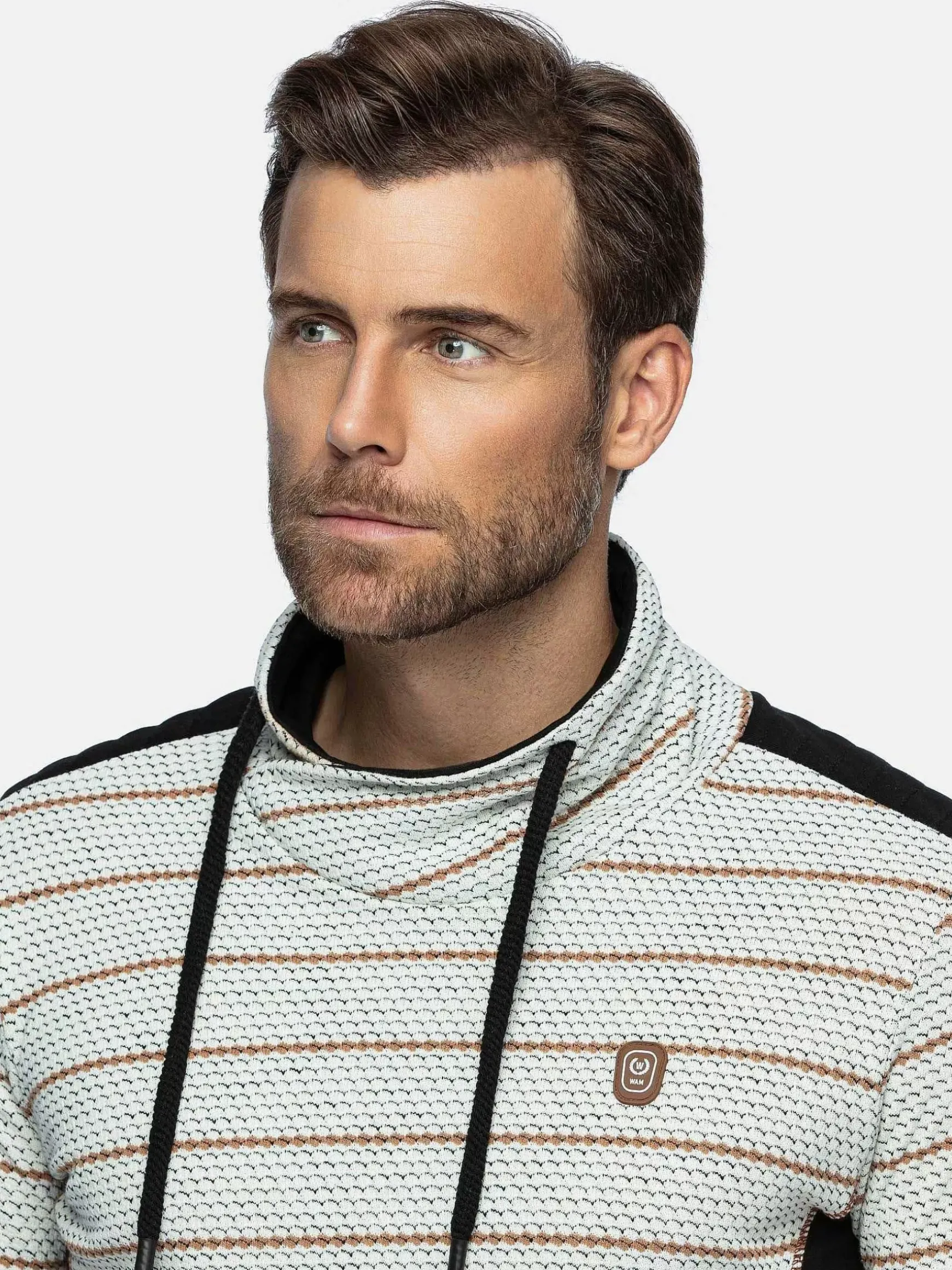 Muro Striped Off-White Sweater