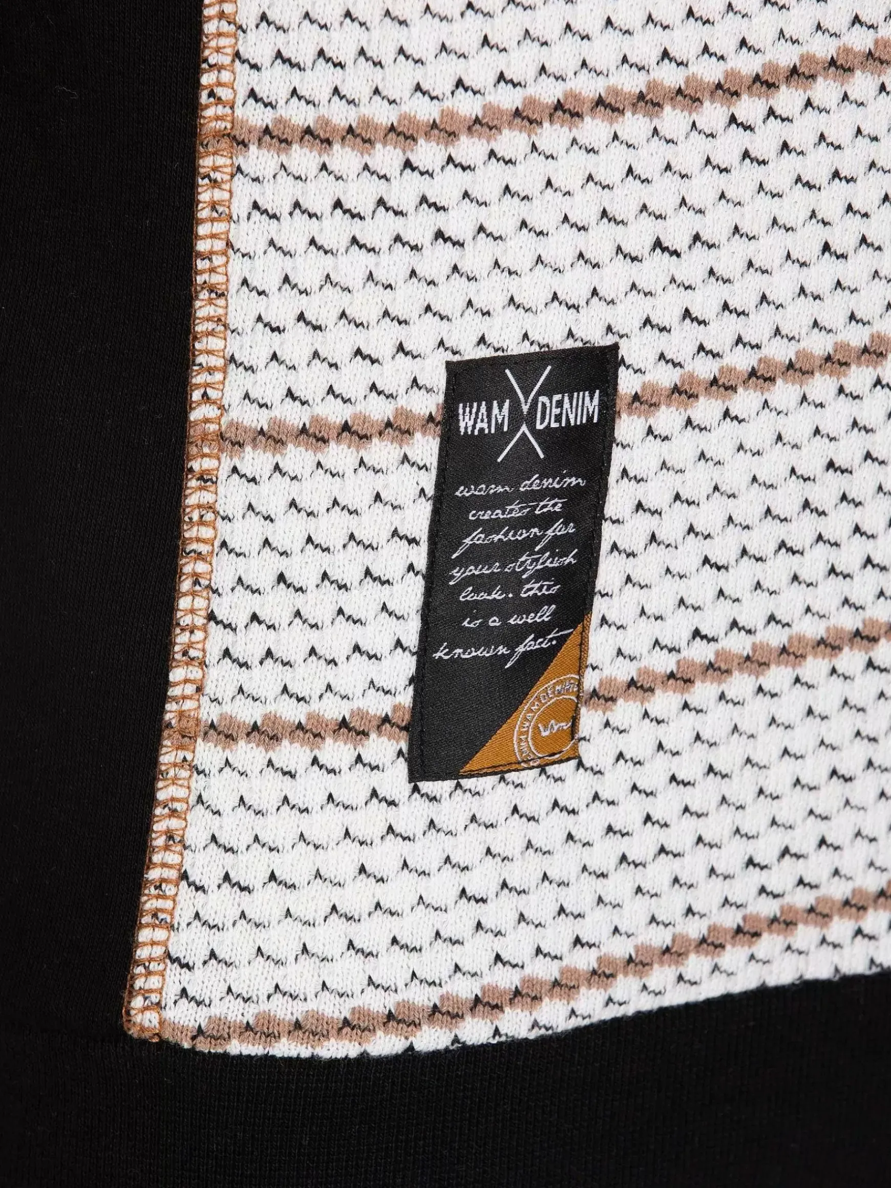 Muro Striped Off-White Sweater
