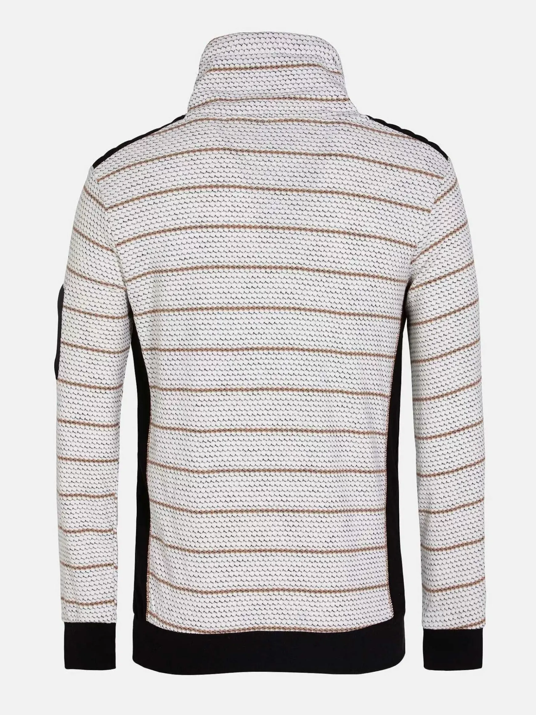 Muro Striped Off-White Sweater