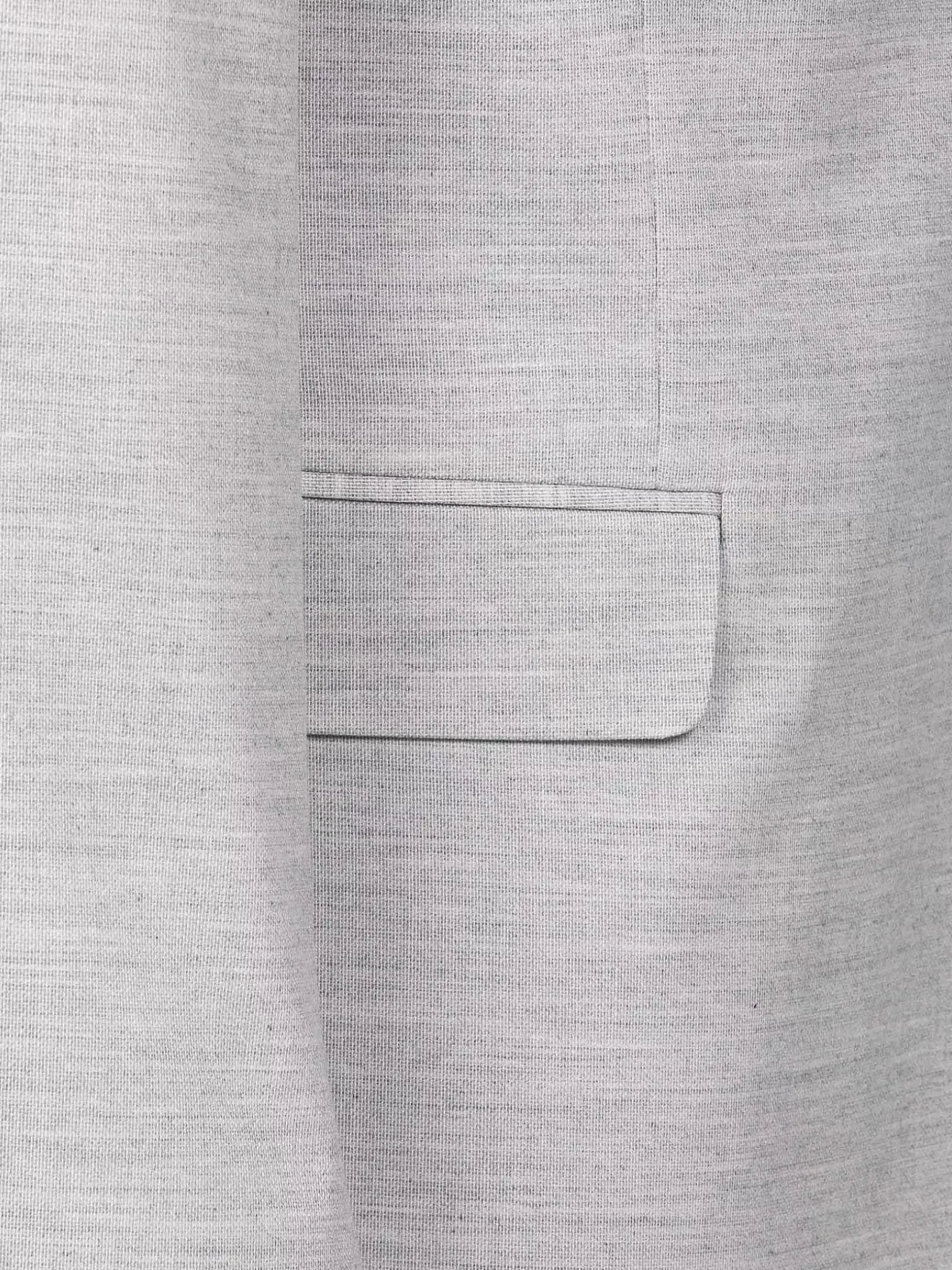 Newsted Comfort Wide Lapel Light Grey Colbert
