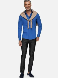 Overhemd Lange Mouw 75656 Beaufort Relly Blue