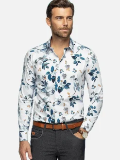 Overhemd Lange Mouw 75670 Evander White