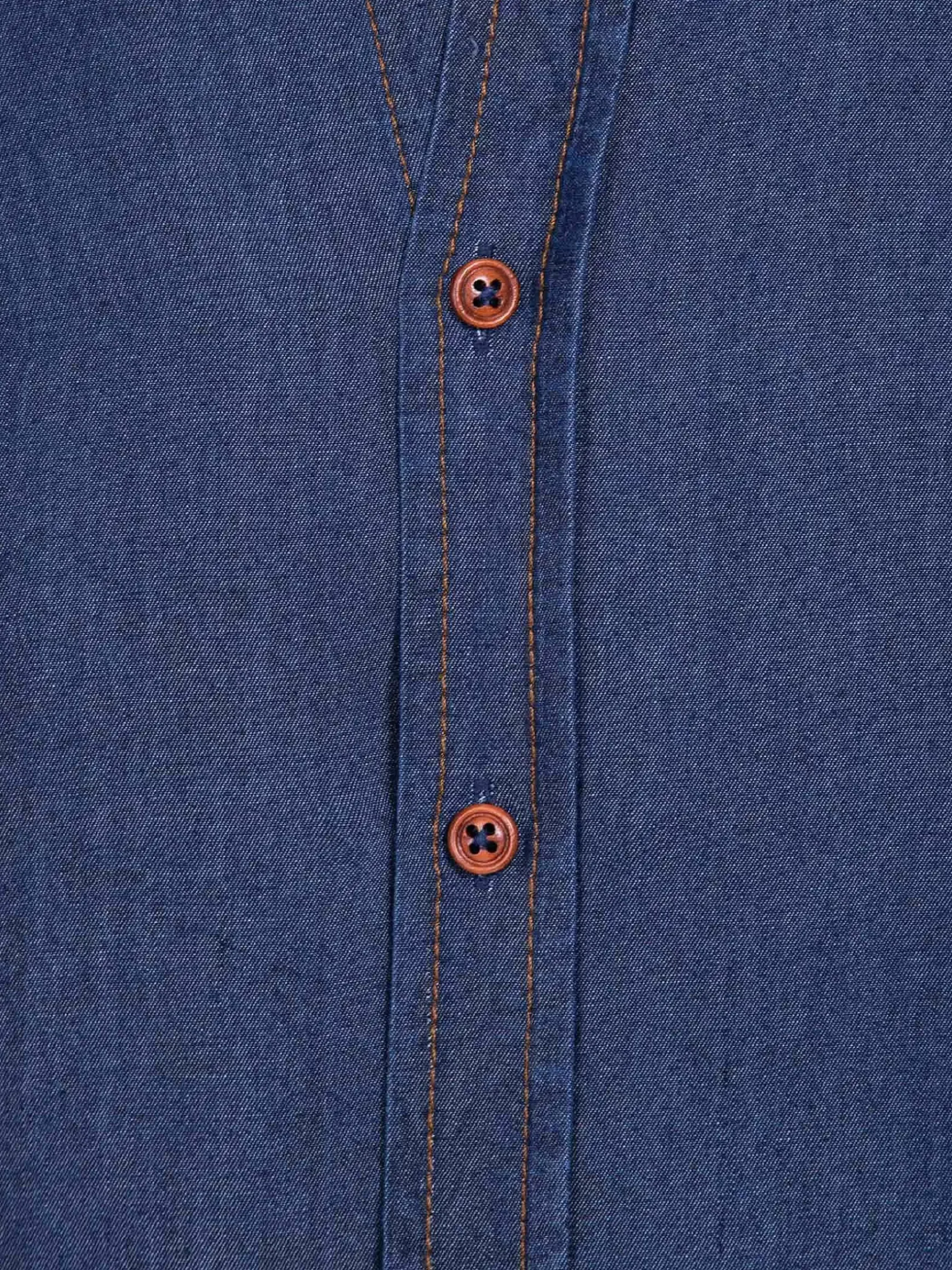 Overhemd Lange Mouw 75664 Potamos Navy
