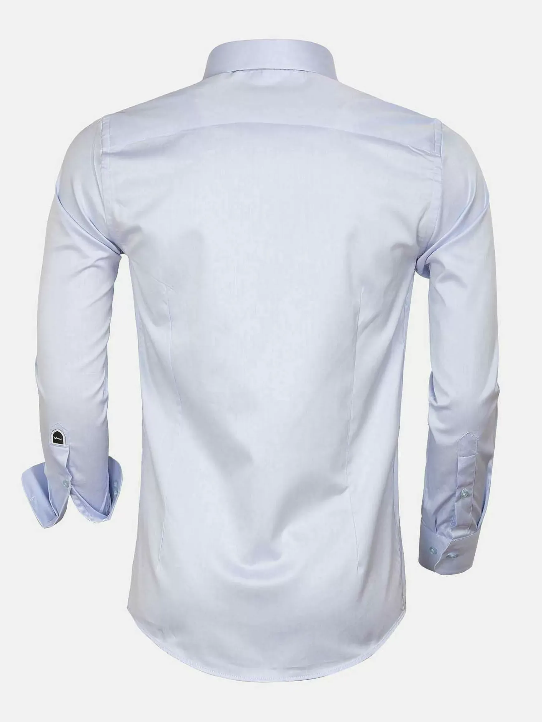 Overhemd Lange Mouw Prato 75563 Light Blue