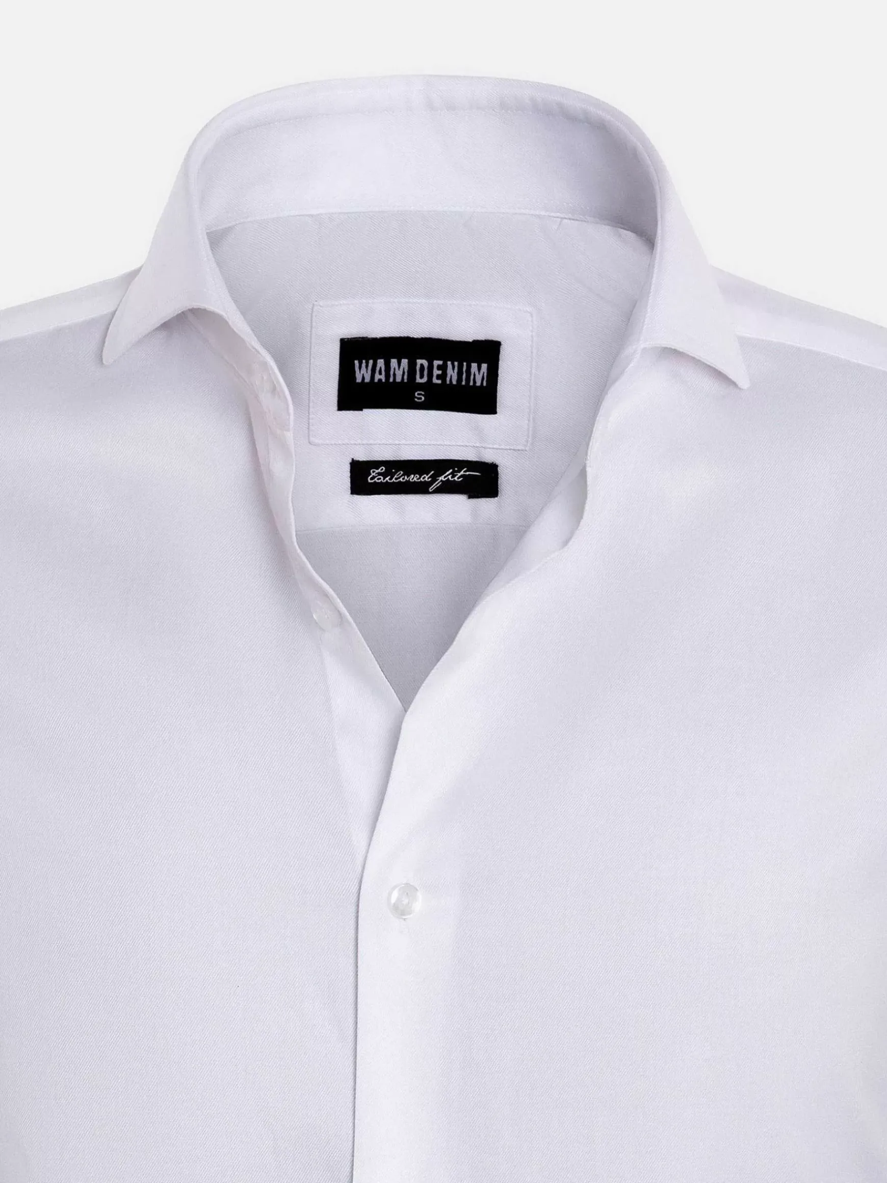 Overhemd Lange Mouw Prato 75563 White