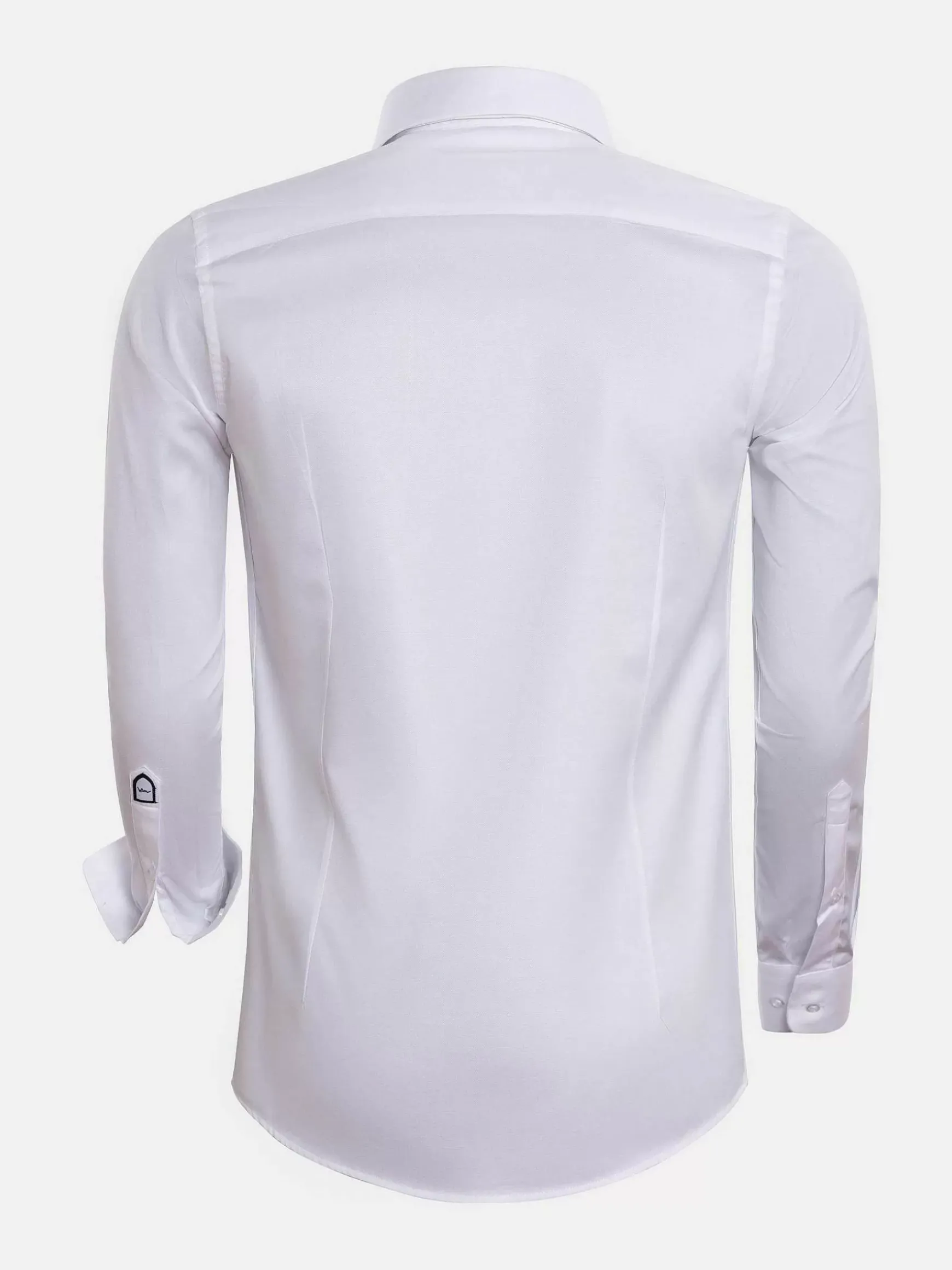 Overhemd Lange Mouw Prato 75563 White