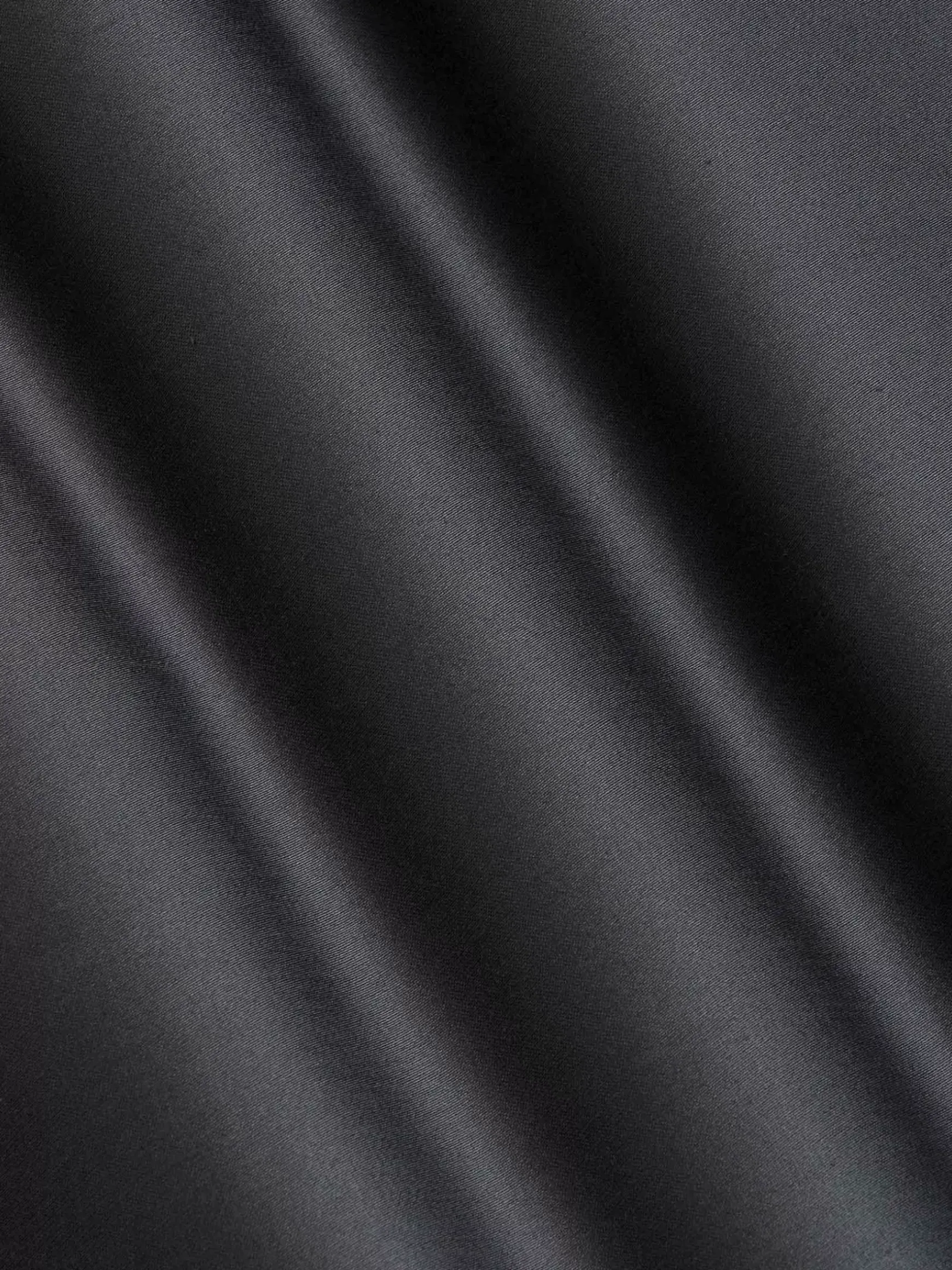 Owen Tailored Fit Anthracite Overhemd Korte Mouw