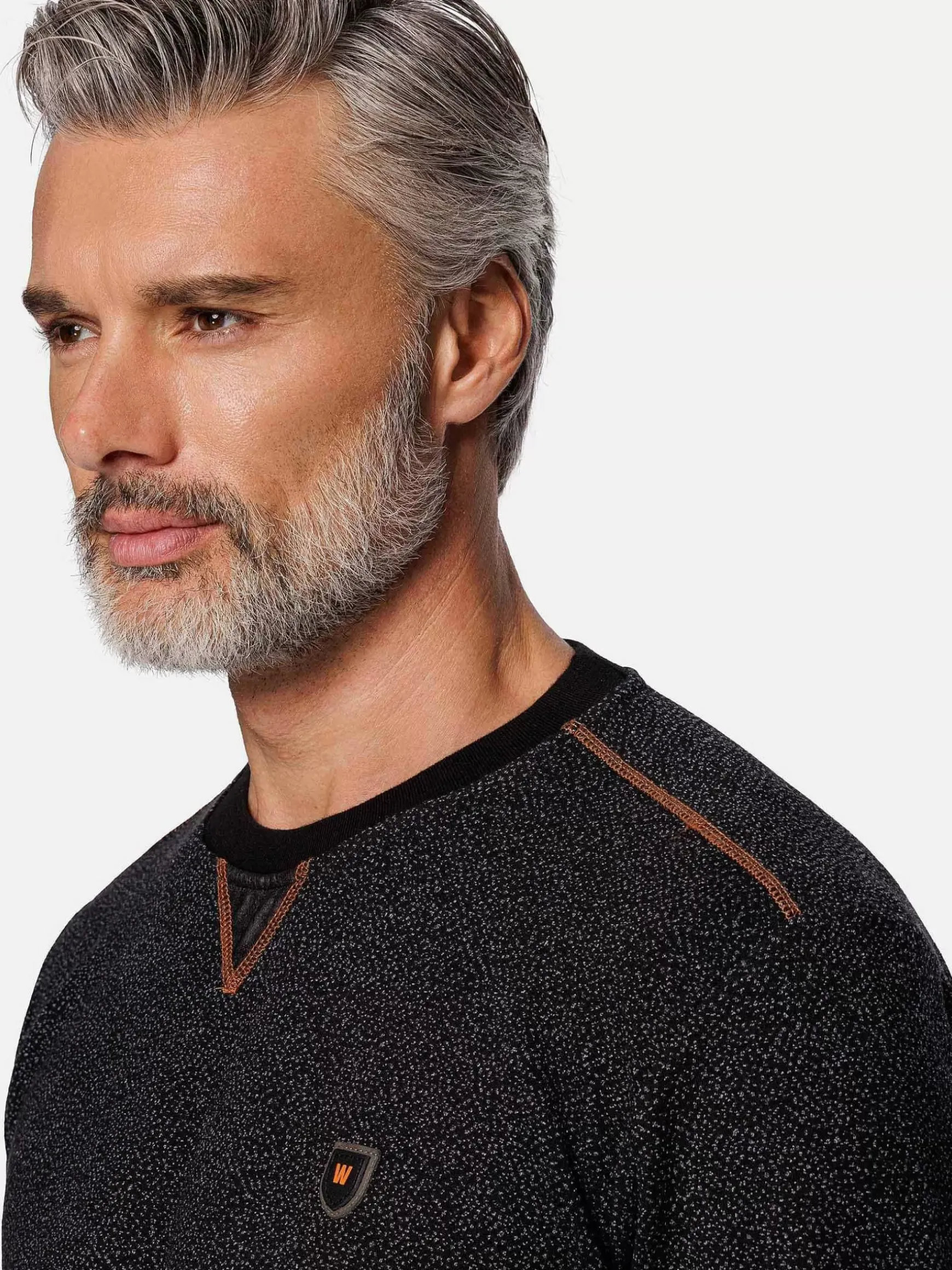 Phonix Crewneck Black Sweater