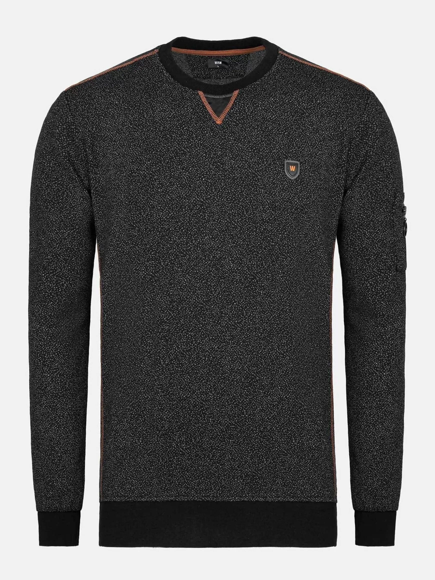 Phonix Crewneck Black Sweater