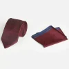 Pierce Dark Red Stropdas