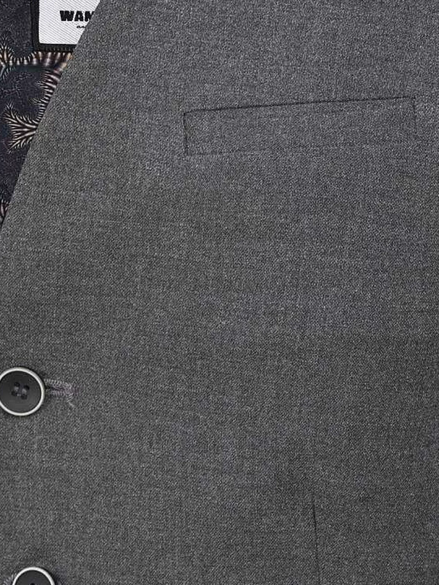 Plaid Vest 74111 Strazburg Anthracite