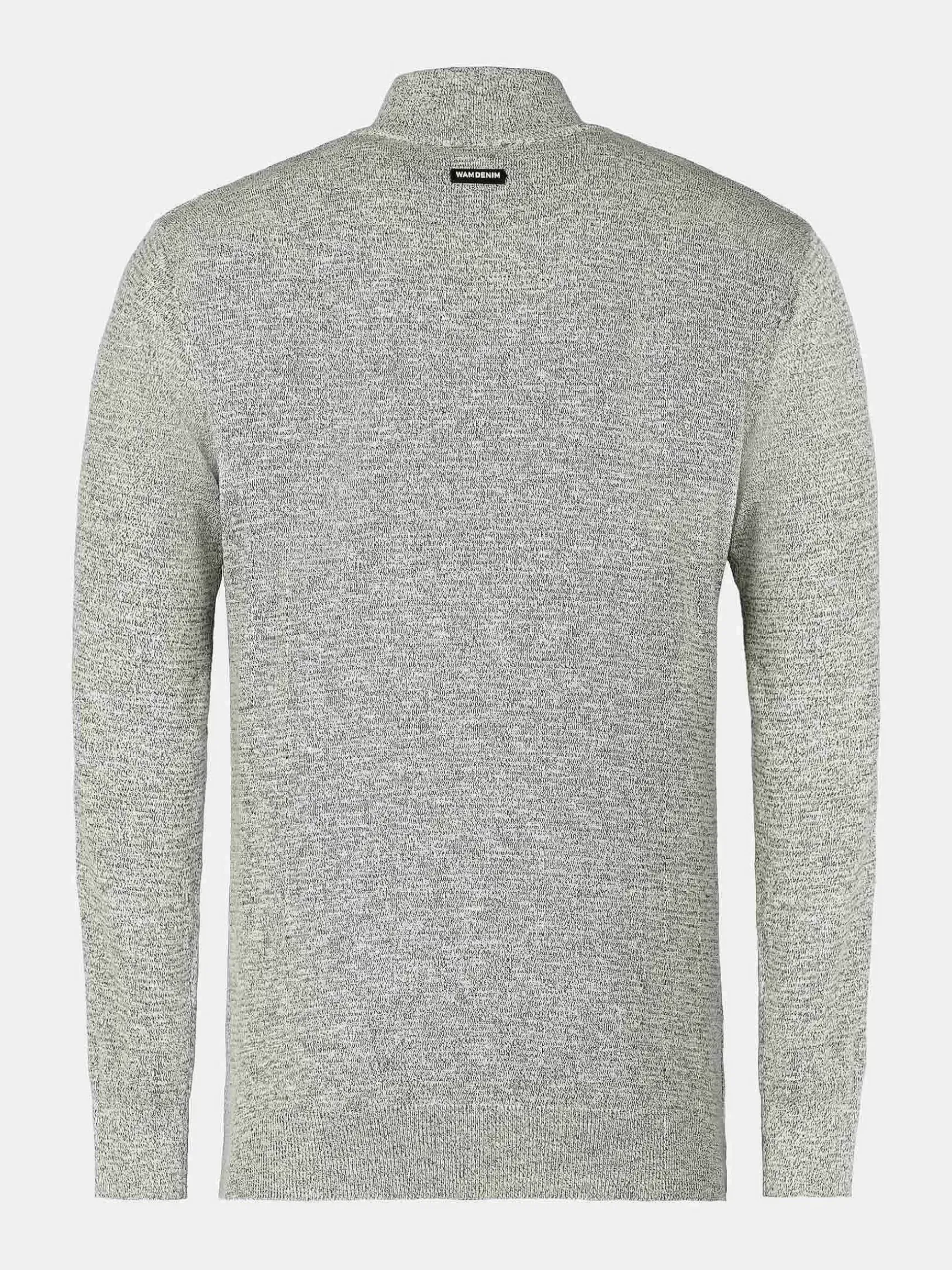 Sharon Half Zip Grey Sweater