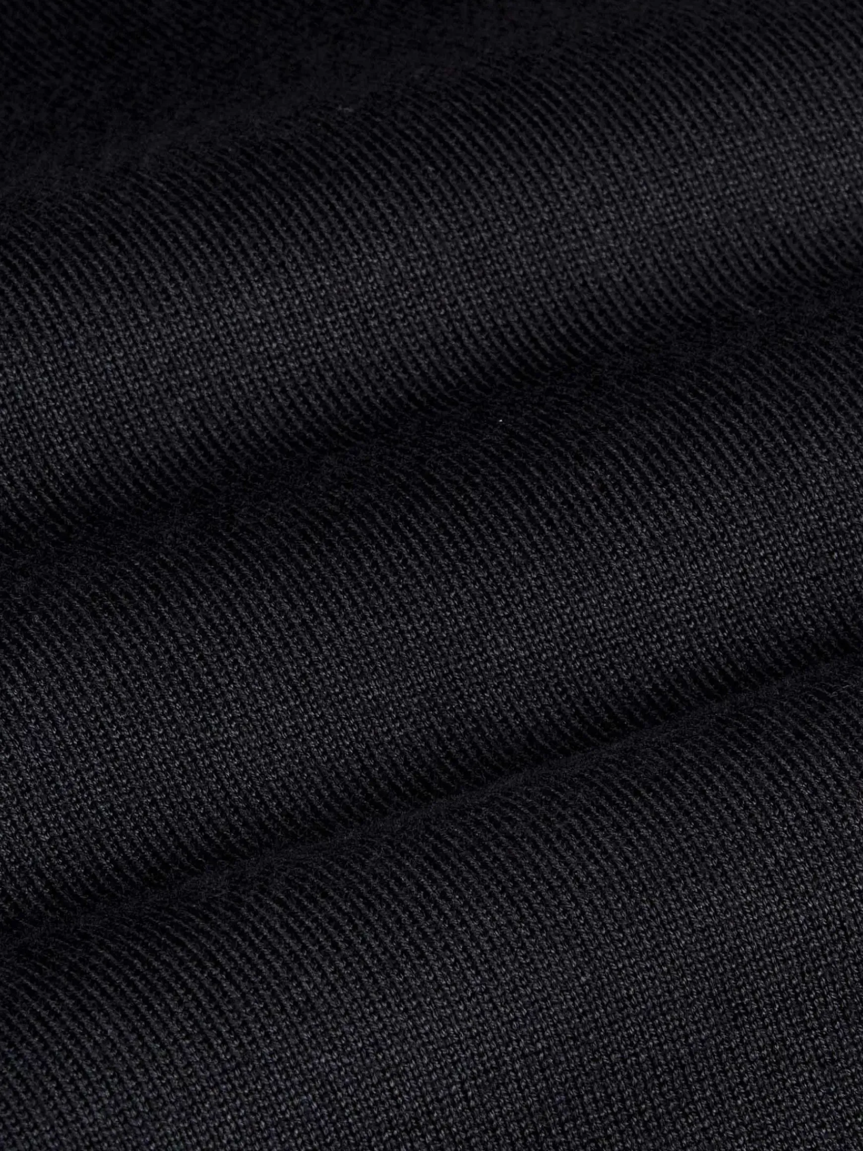 Siena Round-Necked Black Sweater