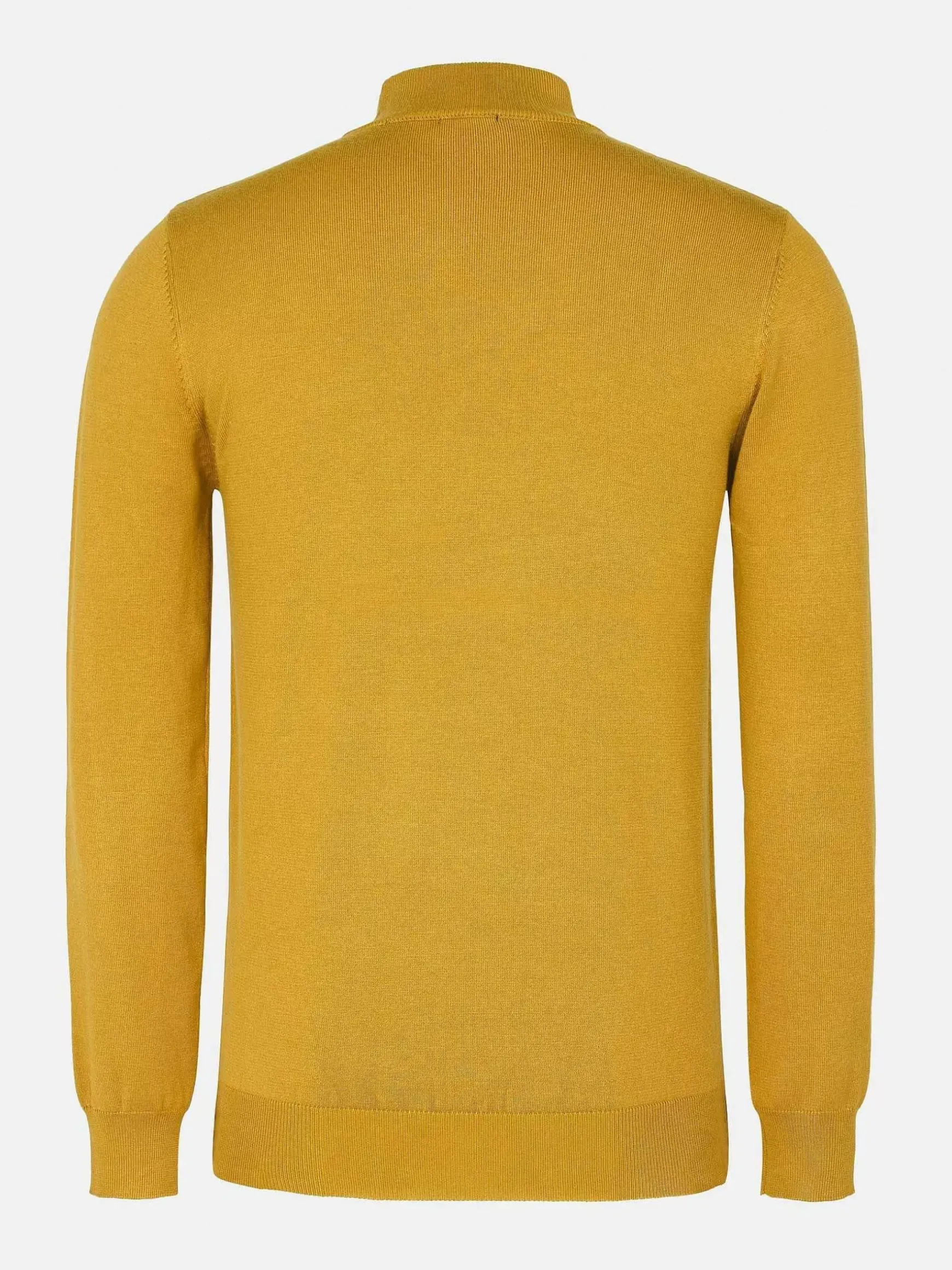 Siena Round-Necked Dark Yellow Sweater