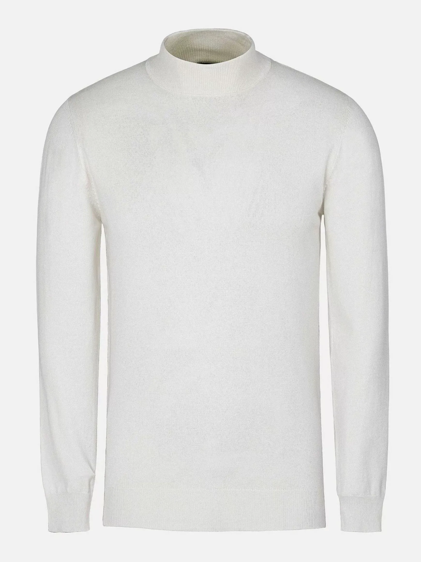 Siena Round-Necked White Sweater