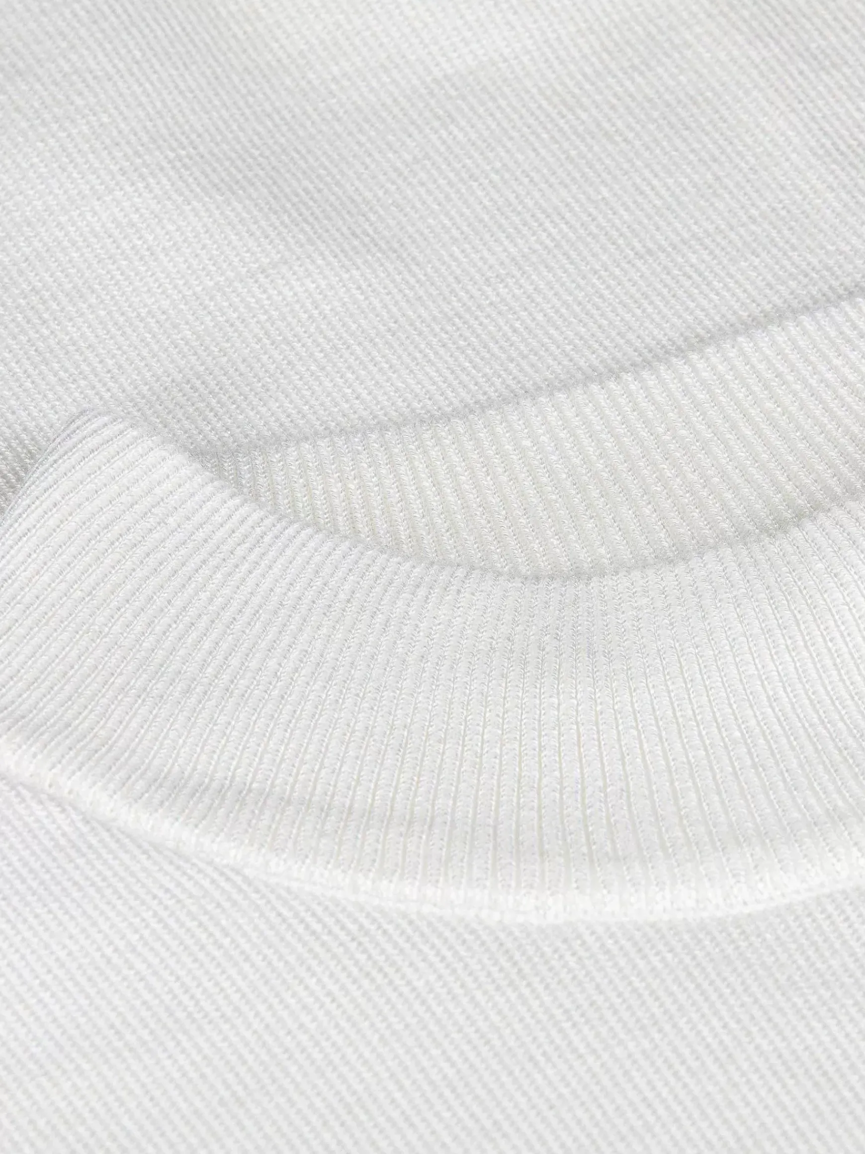 Siena Round-Necked White Sweater
