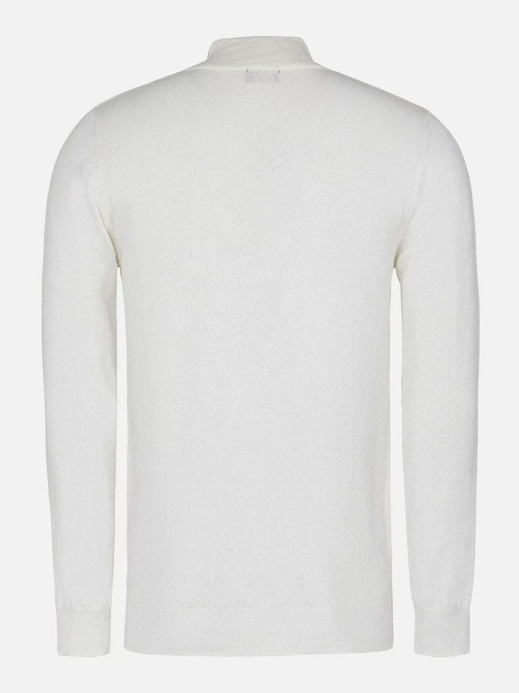 Siena Round-Necked White Sweater