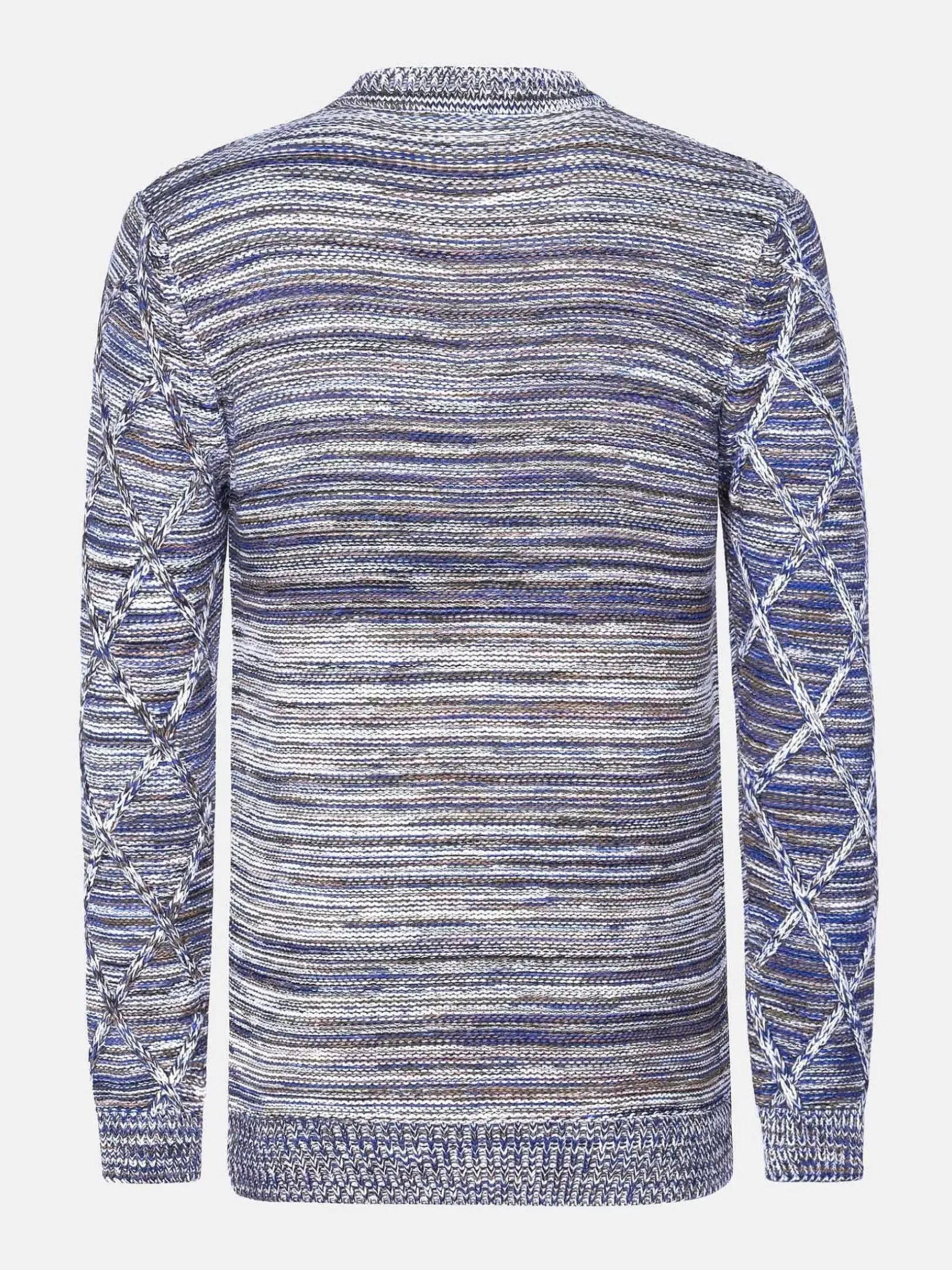 Truien 77520 Flinn Grey Royal Blue